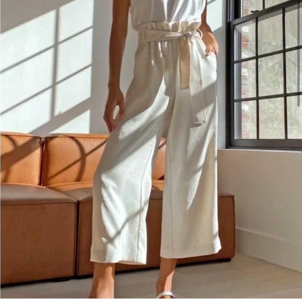 Wilfred paperbag linen pants